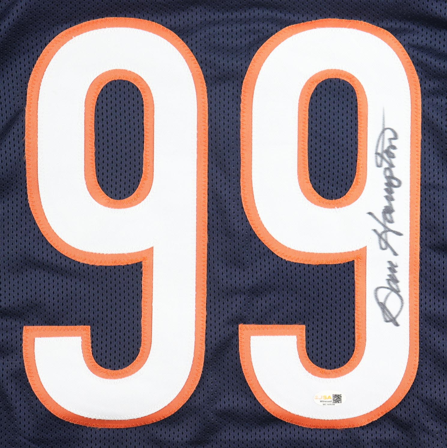 Dan Hampton Signed Jersey (JSA) at PristineAuction.com Dan Hampton Signed Jersey (JSA) at PristineAuction.com