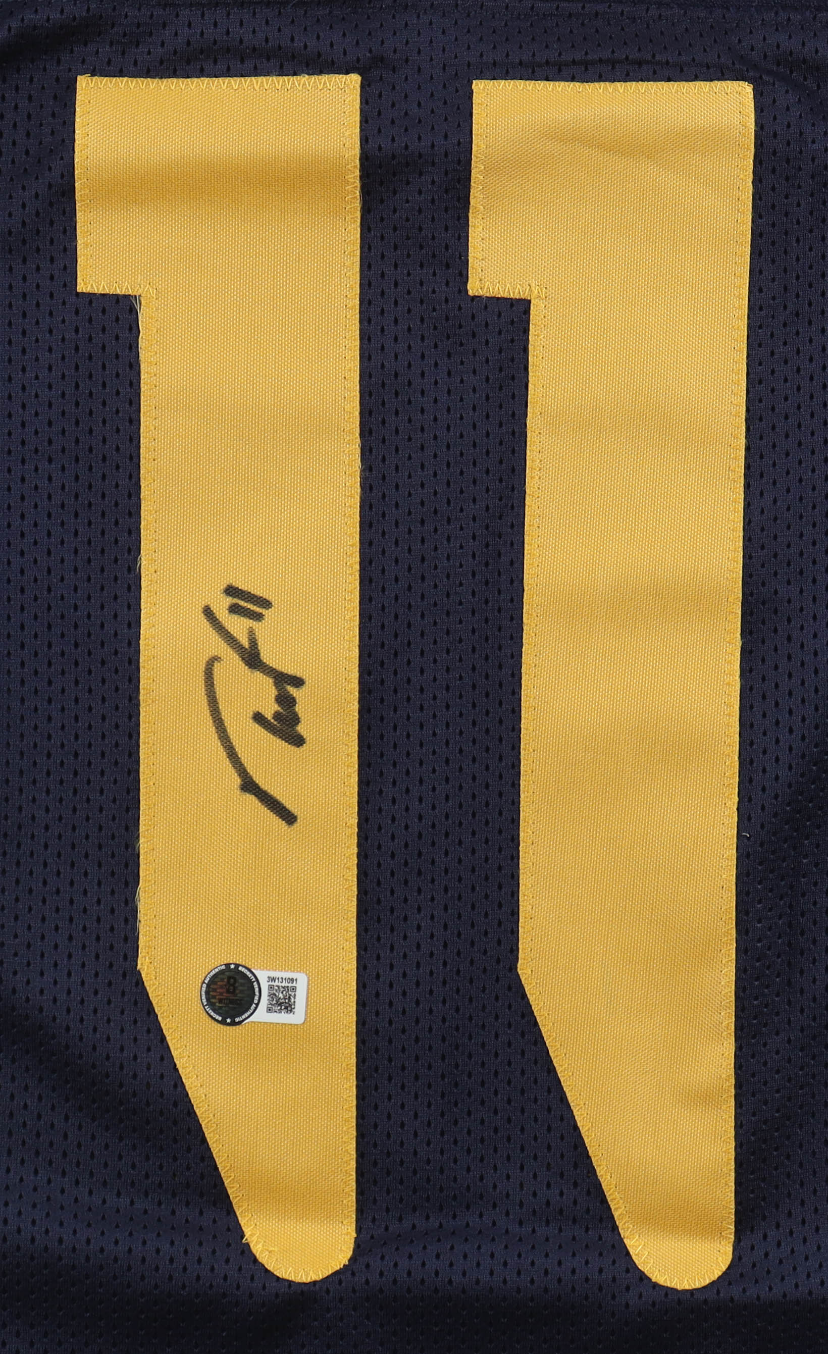 Troy Franklin Signed Jersey (Beckett) at PristineAuction.com Troy Franklin Signed Jersey (Beckett) at PristineAuction.com