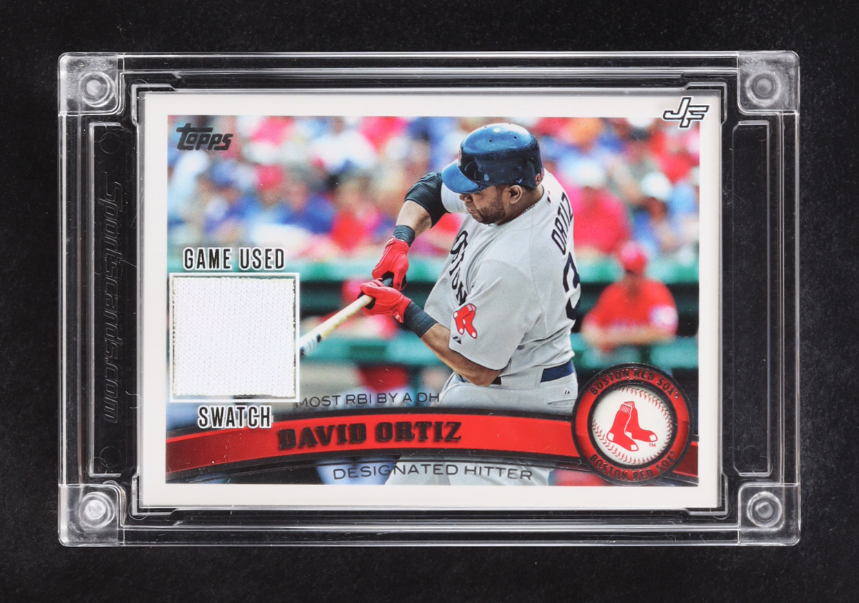 David Ortiz 2024 Jersey Fusion Game Used Swatch #DO05 at PristineAuction.com David Ortiz 2024 Jersey Fusion Game Used Swatch #DO05 at PristineAuction.com