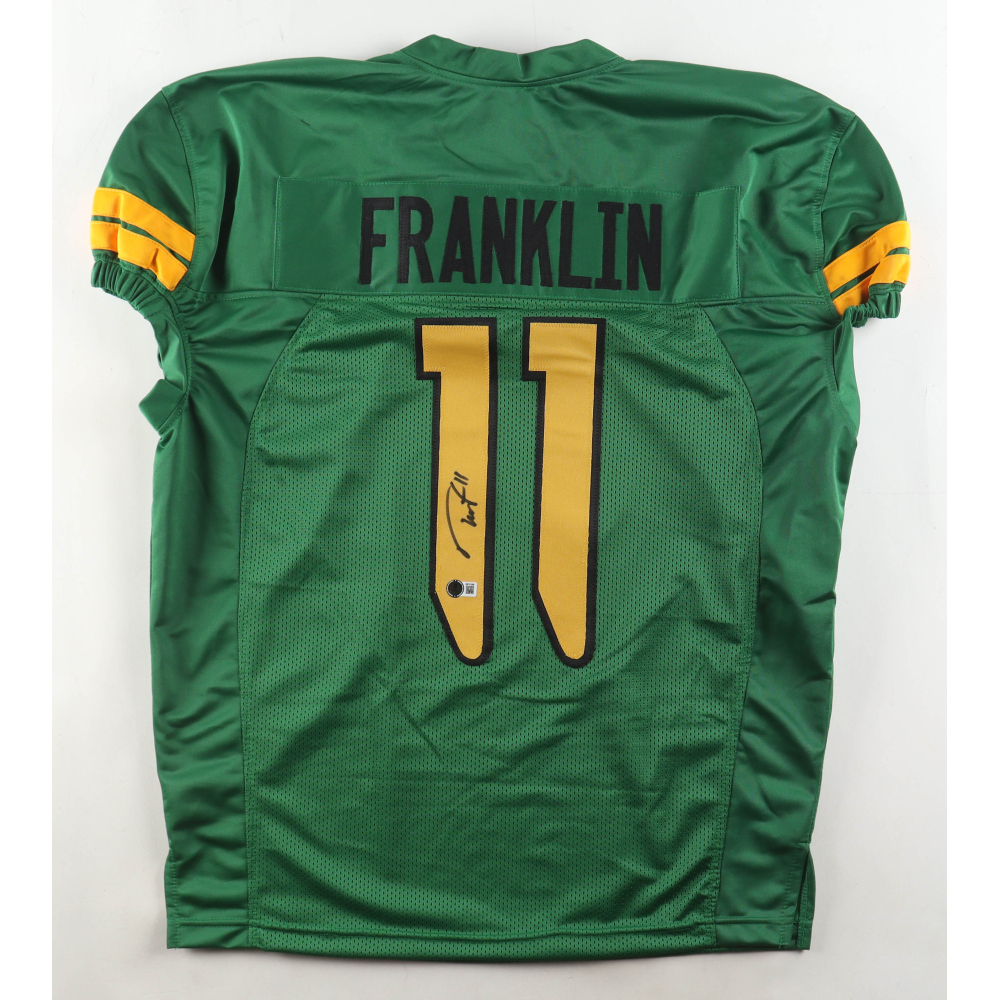 Troy Franklin Signed Jersey (Beckett) at PristineAuction.com Troy Franklin Signed Jersey (Beckett) at PristineAuction.com