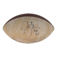 Jim Zorn Signed Redskins Logo Football (JSA) at PristineAuction.com