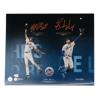 Endy Chavez & Brandon Nimmo Signed Mets 16x20 Photo (Beckett & Fanatics) at PristineAuction.com