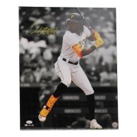 Oneil Cruz Signed Pirates 16x20 Photo (JSA) at PristineAuction.com