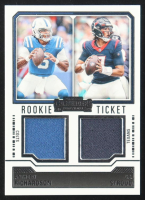 Anthony Richardson / CJ Stroud 2023 Panini Contenders Rookie Ticket Dual Swatches #4 RC at PristineAuction.com