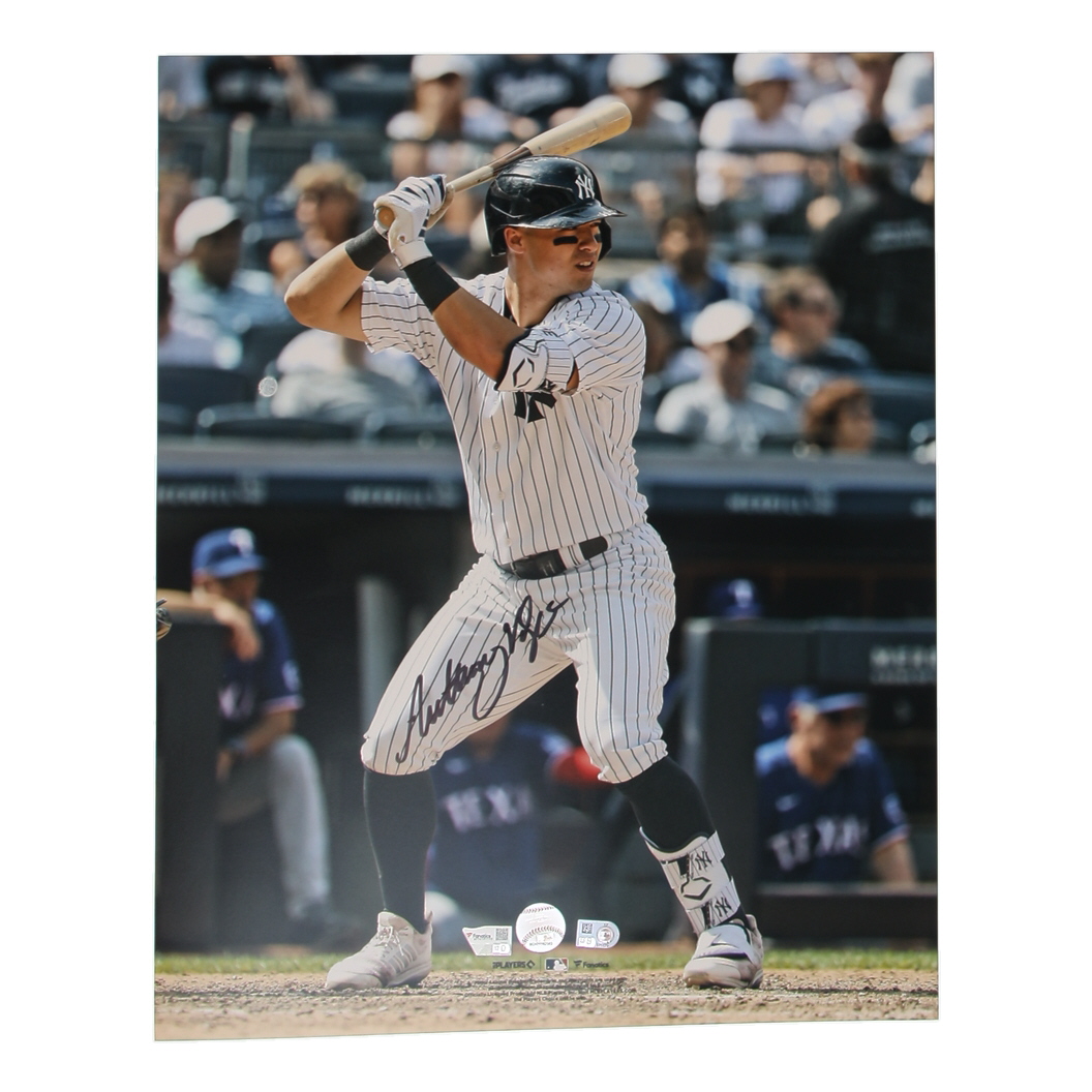 Anthony Volpe Signed Yankees 16x20 Photo (MLB & Fanatics) at PristineAuction.com Anthony Volpe Signed Yankees 16x20 Photo (MLB & Fanatics) at PristineAuction.com