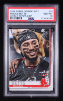 Mookie Betts 2019 Topps Opening Day Variation #33 (PSA 10) at PristineAuction.com