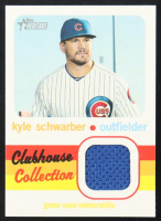 Kyle Schwarber 2020 Topps Heritage Clubhouse Collection Relics #CCRKS at PristineAuction.com