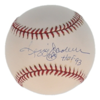 Reggie Jackson Signed OML Baseball Inscribed "HOF-93" (JSA) at PristineAuction.com