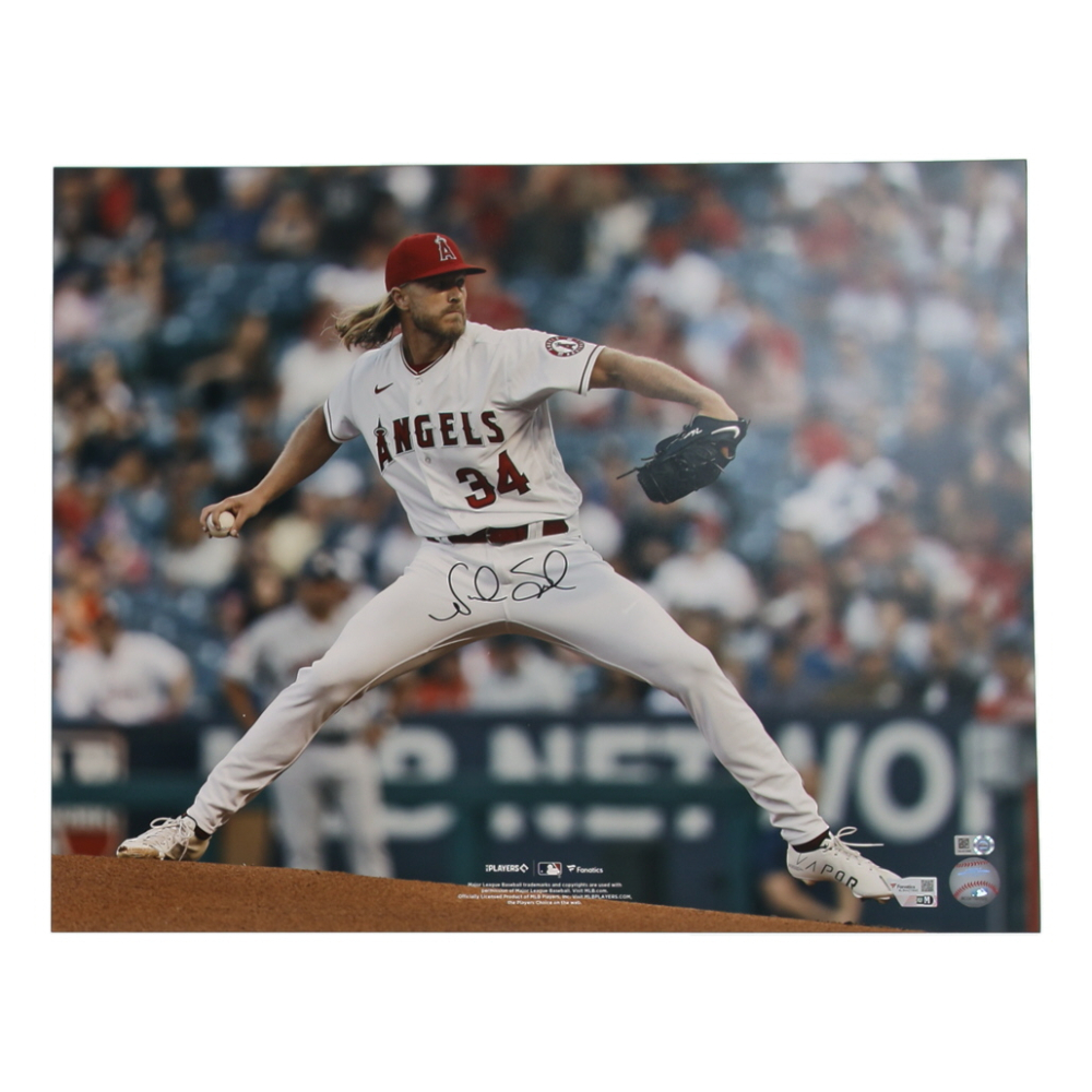 Noah Syndergaard Signed Angels 16x20 Photo (MLB & Fanatics) at PristineAuction.com