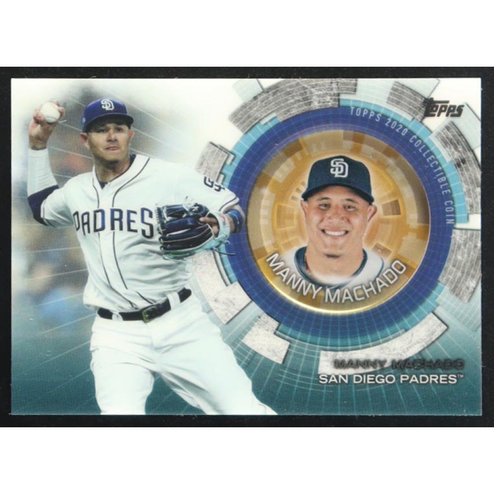 Manny Machado 2020 Topps Update Coin Cards #TBCMM at PristineAuction.com