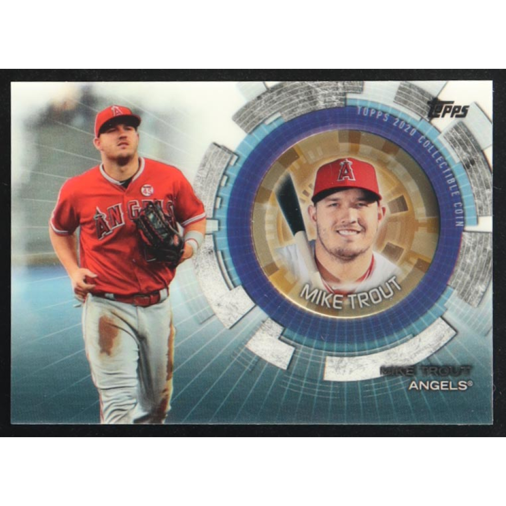 Mike Trout 2020 Topps Update Coin Cards #TBCMT at PristineAuction.com