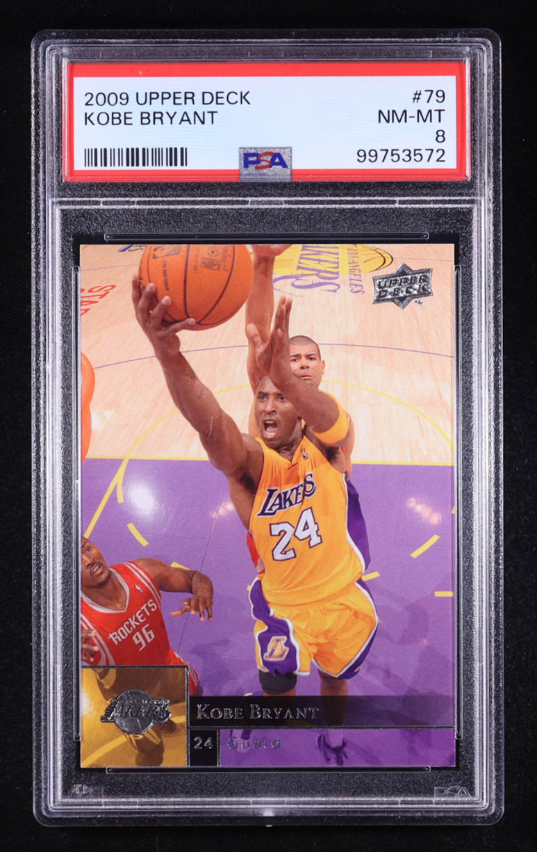 Kobe Bryant 2009-10 Upper Deck #79 (PSA 8) at PristineAuction.com Kobe Bryant 2009-10 Upper Deck #79 (PSA 8) at PristineAuction.com