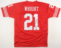 Eric Wright Signed Jersey Inscribed "4x SB Champs" (Beckett) at PristineAuction.com