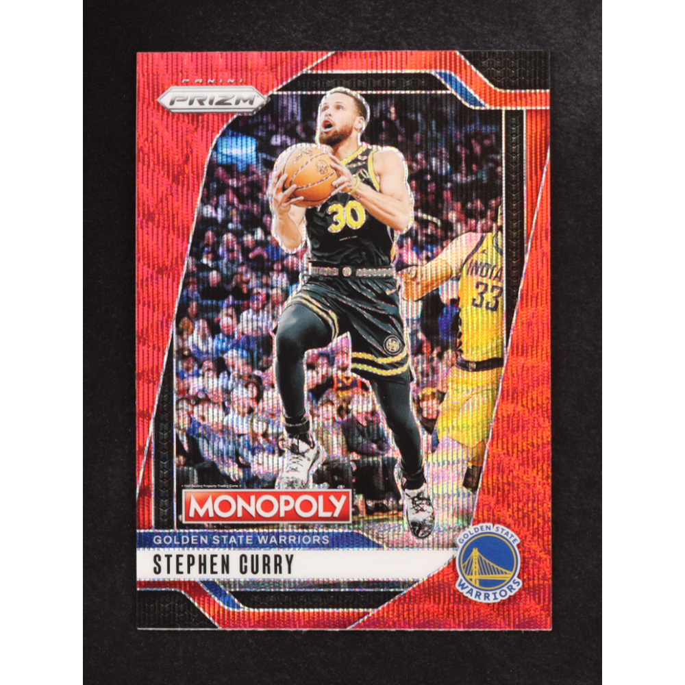 Stephen Curry 2024-25 Panini Prizm Monopoly Red #83 at PristineAuction.com Stephen Curry 2024-25 Panini Prizm Monopoly Red #83 at PristineAuction.com