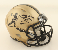 Johnny Manziel Signed Heisman Trophy Logo Speed Mini Helmet Inscribed "12 Heisman" (Beckett) at PristineAuction.com