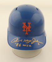 Howard Johnson Signed Mets Mini Batting Helmet Inscribed "86 WSC" (Beckett) at PristineAuction.com