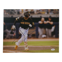 Ethan Salas Signed Padres 11x14 Photo (JSA) at PristineAuction.com