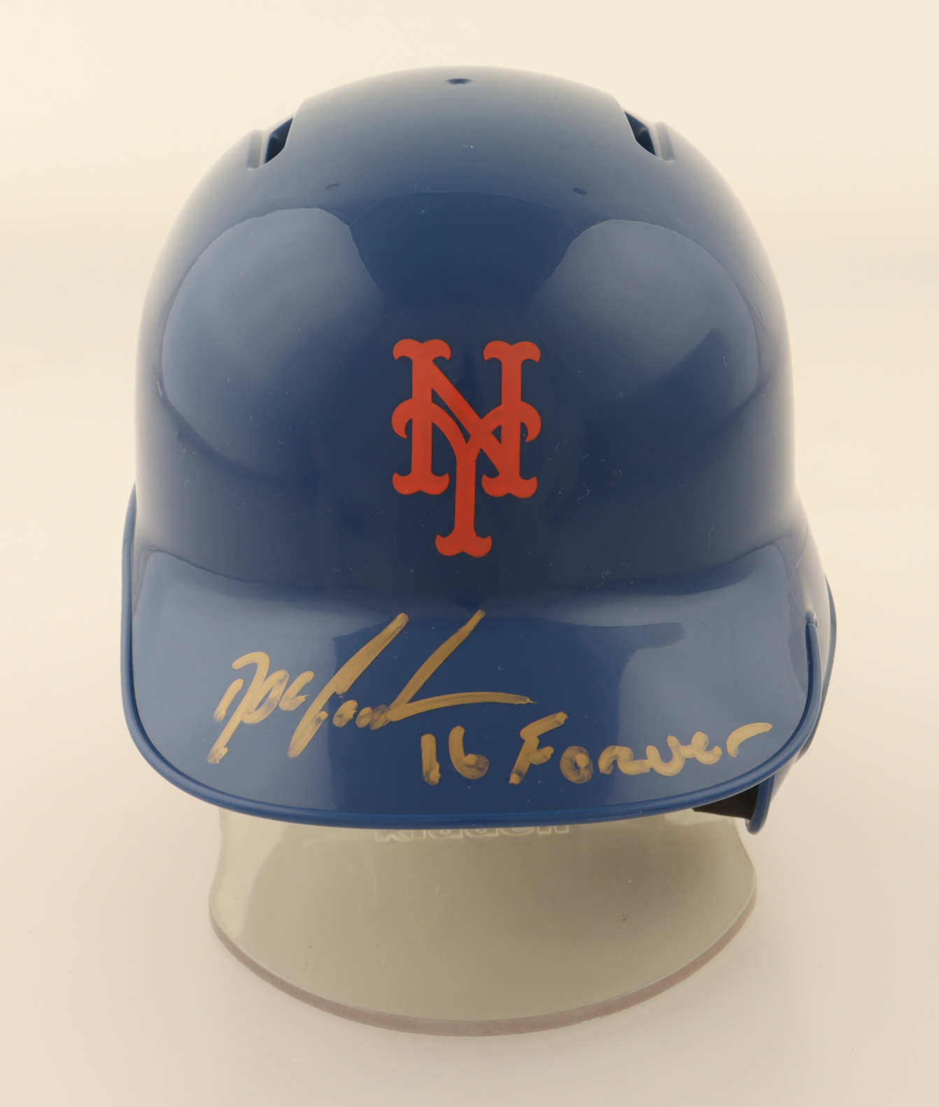 Dwight Gooden Signed Mets Mini Batting Helmet Inscribed "16 Forever" (Beckett) at PristineAuction.com Dwight Gooden Signed Mets Mini Batting Helmet Inscribed "16 Forever" (Beckett) at PristineAuction.com