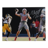 Will Howard Signed Ohio State Buckeyes 11x14 Photo (Authentic Ink) at PristineAuction.com
