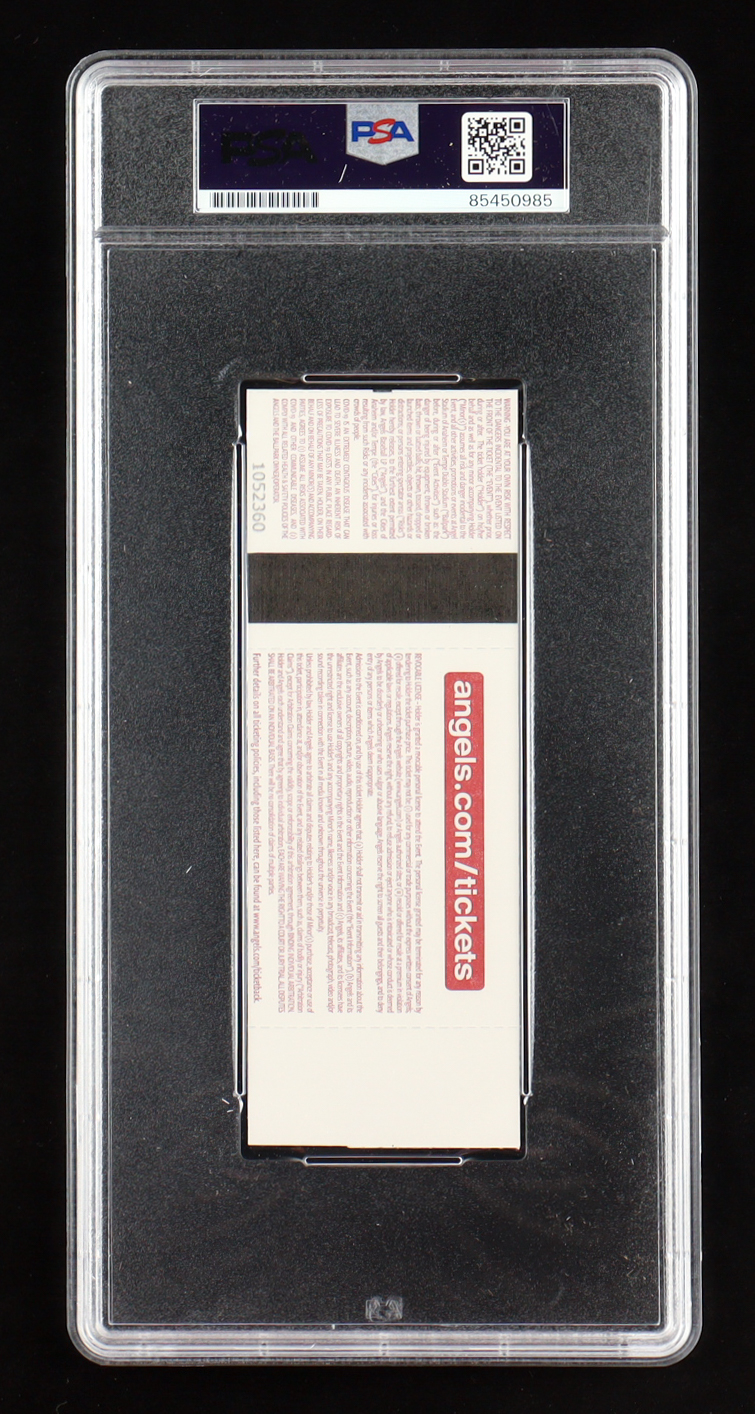Nolan Schanuel Signed 2023 Angel Stadium Ticket Stub Inscribed "1st HR" (PSA | Auto 10) at PristineAuction.com Nolan Schanuel Signed 2023 Angel Stadium Ticket Stub Inscribed "1st HR" (PSA | Auto 10) at PristineAuction.com