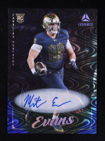 Mitchell Evans 2025 Panini Luminance Autographs Blue #167 #29/50 RC at PristineAuction.com