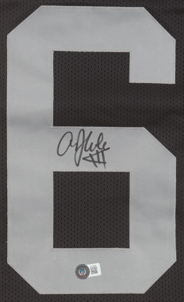A. J. Cole III Signed Jersey (Beckett) at PristineAuction.com A. J. Cole III Signed Jersey (Beckett) at PristineAuction.com