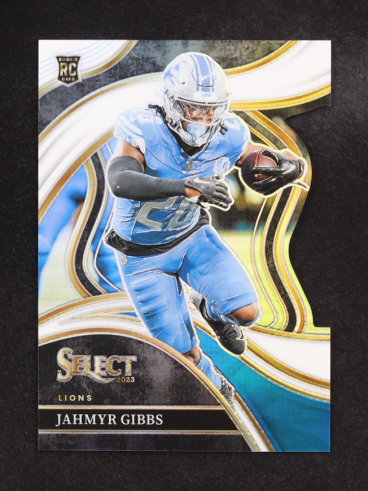 Jahmyr Gibbs 2023 Select Prizm White Die Cut #266 RC #131/199
