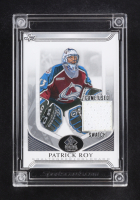 Patrick Roy 2022-23 Jersey Fusion SP Signature Edition Game Used Swatch #PR93 at PristineAuction.com