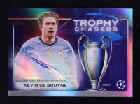 Kevin De Bruyne 2024-25 Topps UEFA Club Competitions Trophy Chasers Autographs #TCAKD at PristineAuction.com