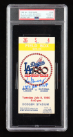 Ken Griffey Sr. Signed 1980 All-Star Game Ticket (PSA | Autograph Graded PSA 10) at PristineAuction.com