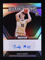 Zach Edey 2024-25 Panini Prizm Draft Picks Draft Picks Autographs Prizms Silver #18 RC at PristineAuction.com