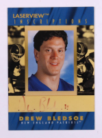 Drew Bledsoe 1996 Laser View Inscriptions #2 #2670/2775 at PristineAuction.com