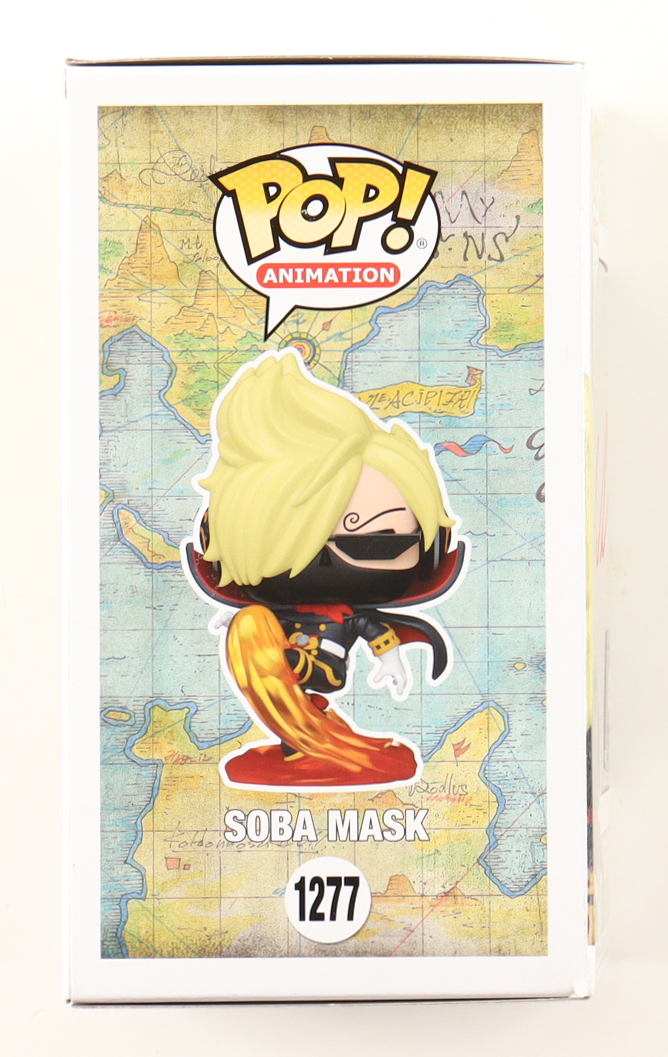 Eric Vale Signed "One Piece" #1277 Soba Mask Funko Pop! Vinyl Figure (JSA) at PristineAuction.com Eric Vale Signed "One Piece" #1277 Soba Mask Funko Pop! Vinyl Figure (JSA) at PristineAuction.com