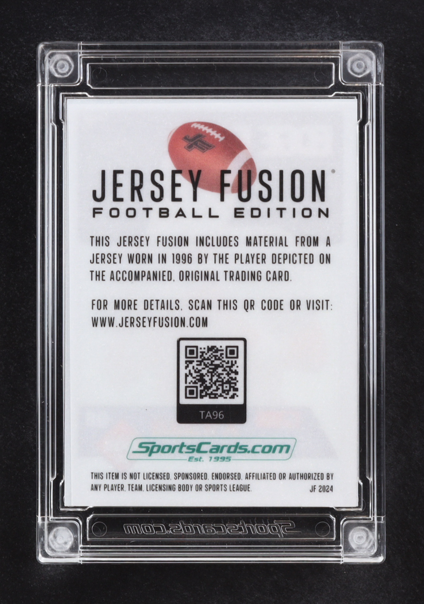 Troy Aikman 2024 Jersey Fusion Edge F/X Game Used Swatch #TA96 at PristineAuction.com Troy Aikman 2024 Jersey Fusion Edge F/X Game Used Swatch #TA96 at PristineAuction.com