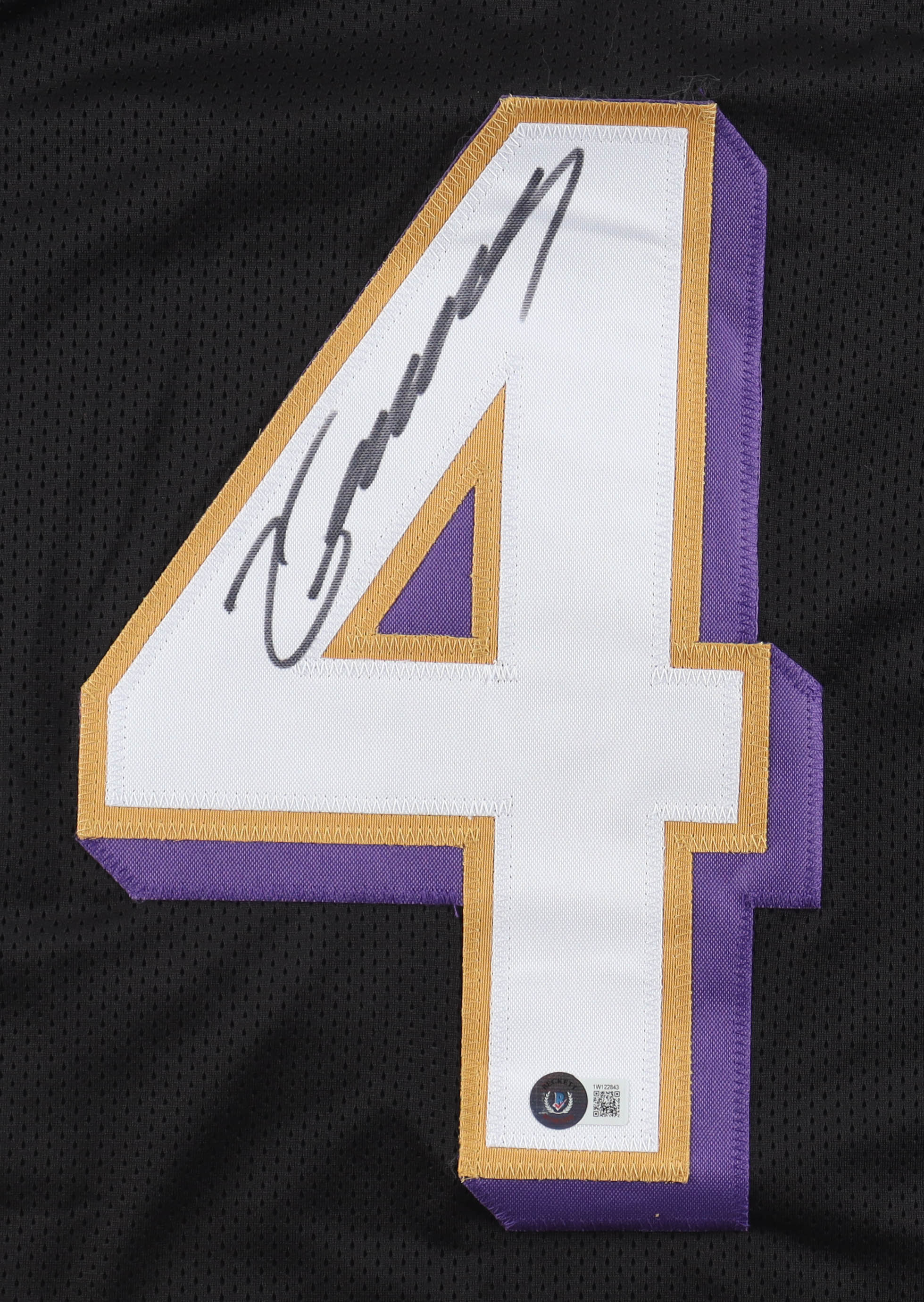 Zay Flowers Signed Jersey (Beckett) at PristineAuction.com Zay Flowers Signed Jersey (Beckett) at PristineAuction.com