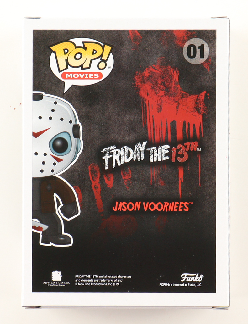 Ari Lehman Signed "Friday the 13th" #01 Jason Voorhees Funko Pop! Vinyl Figure Inscribed "F*** Freddy!" & "Jason 1" (Beckett) at PristineAuction.com Ari Lehman Signed "Friday the 13th" #01 Jason Voorhees Funko Pop! Vinyl Figure Inscribed "F*** Freddy!" & "Jason 1" (Beckett) at PristineAuction.com