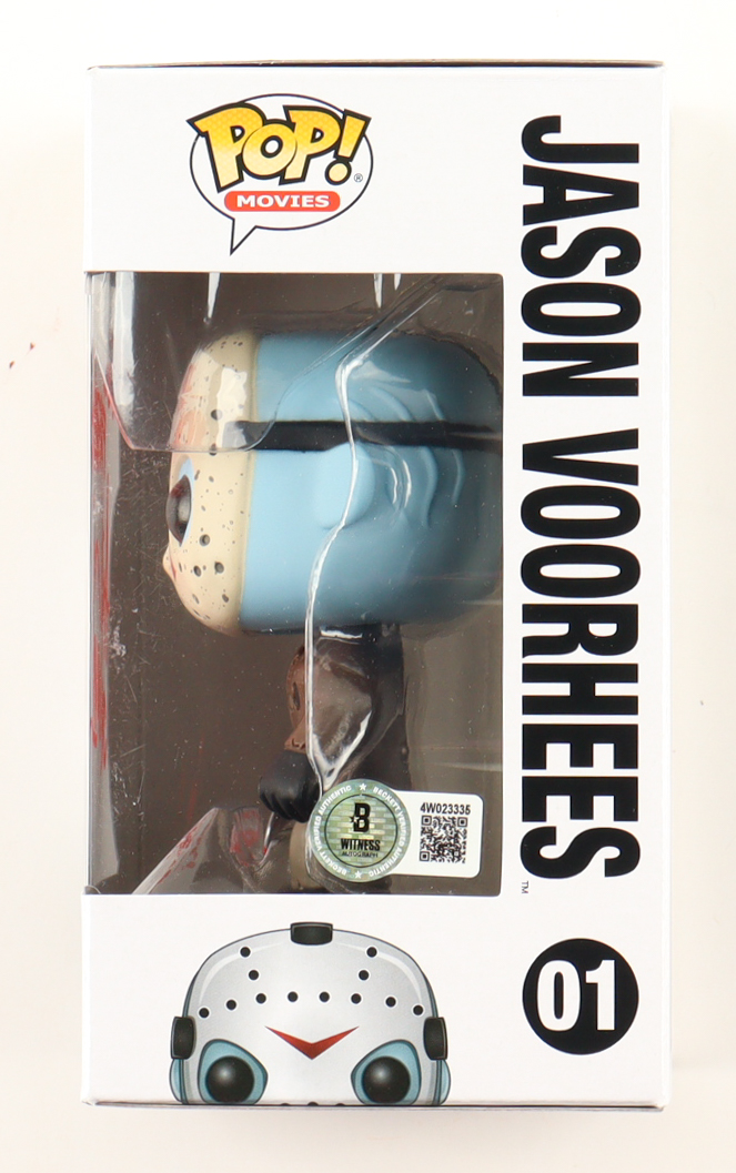 Ari Lehman Signed "Friday the 13th" #01 Jason Voorhees Funko Pop! Vinyl Figure Inscribed "F*** Freddy!" & "Jason 1" (Beckett) at PristineAuction.com Ari Lehman Signed "Friday the 13th" #01 Jason Voorhees Funko Pop! Vinyl Figure Inscribed "F*** Freddy!" & "Jason 1" (Beckett) at PristineAuction.com