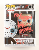 Ari Lehman Signed "Friday the 13th" #01 Jason Voorhees Funko Pop! Vinyl Figure Inscribed "F*** Freddy!" & "Jason 1" (Beckett) at PristineAuction.com