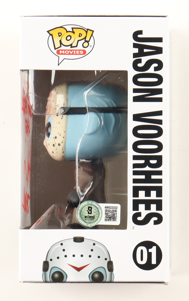 Ari Lehman Signed "Friday the 13th" #01 Jason Voorhees Funko Pop! Vinyl Figure Inscribed "Welcome to Camp Crystal Lake!" & "Jason 1" (Beckett) at PristineAuction.com Ari Lehman Signed "Friday the 13th" #01 Jason Voorhees Funko Pop! Vinyl Figure Inscribed "Welcome to Camp Crystal Lake!" & "Jason 1" (Beckett) at PristineAuction.com