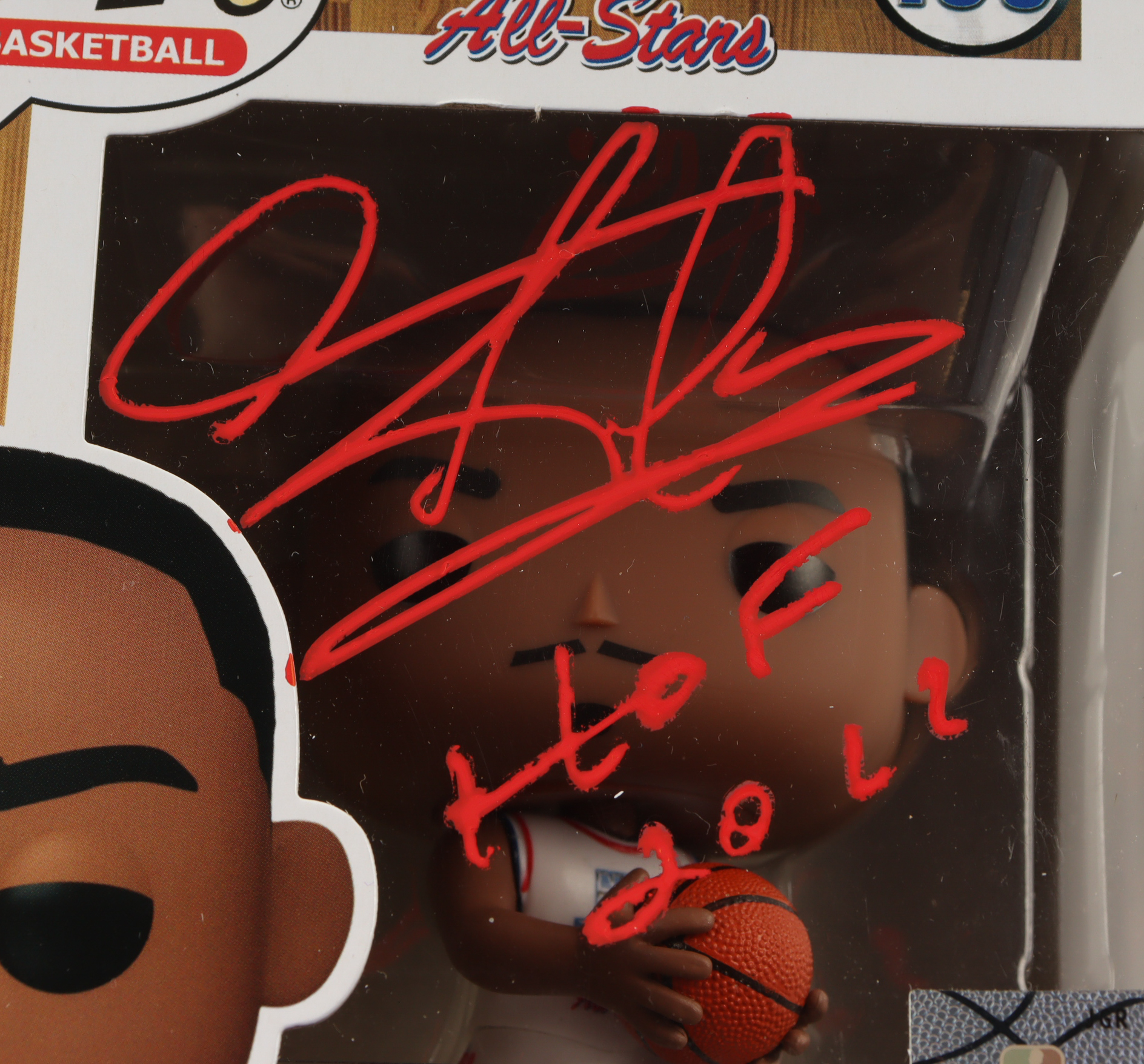 Dennis Rodman Signed "NBA All-Stars" #160 Funko Pop! Vinyl Figure Inscribed "HOF 2011" (Beckett) at PristineAuction.com Dennis Rodman Signed "NBA All-Stars" #160 Funko Pop! Vinyl Figure Inscribed "HOF 2011" (Beckett) at PristineAuction.com