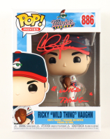 Charlie Sheen Signed "Major League" #886 Ricky 'Wild Thing' Vaughn Funko Pop! Vinyl Figure Inscribed "Wild Thing" (Beckett) at PristineAuction.com