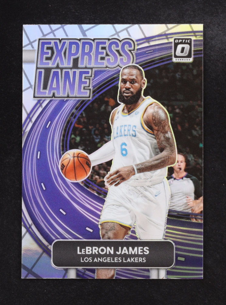 LeBron James 2022-23 Donruss Optic Express Lane #4