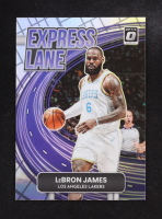 LeBron James 2022-23 Donruss Optic Express Lane #4 at PristineAuction.com