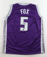 De'Aaron Fox Signed Jersey (Beckett) at PristineAuction.com