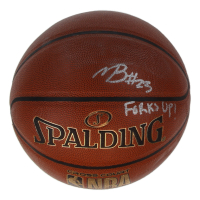 Marcus Bagley Signed NBA Basketball Inscribed "Forks Up!" (JSA) at PristineAuction.com