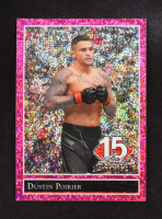 Dustin Poirier 2024-25 Leaf 15th Anniversary Gold Leaf Stars Pink Sparkle #92B48 #4/8 at PristineAuction.com