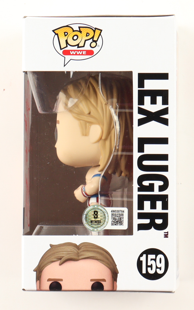 Lex Luger Signed WWE #159 Funko Pop! Vinyl Figure Inscribed "HOF 25" (Beckett) at PristineAuction.com Lex Luger Signed WWE #159 Funko Pop! Vinyl Figure Inscribed "HOF 25" (Beckett) at PristineAuction.com