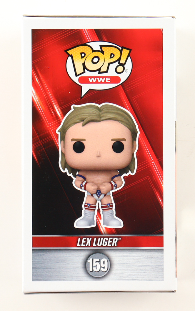 Lex Luger Signed WWE #159 Funko Pop! Vinyl Figure Inscribed "HOF 25" (Beckett) at PristineAuction.com Lex Luger Signed WWE #159 Funko Pop! Vinyl Figure Inscribed "HOF 25" (Beckett) at PristineAuction.com