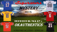 OKAUTHENTICS Football Superstar Jersey Mystery Box Series XV at PristineAuction.com