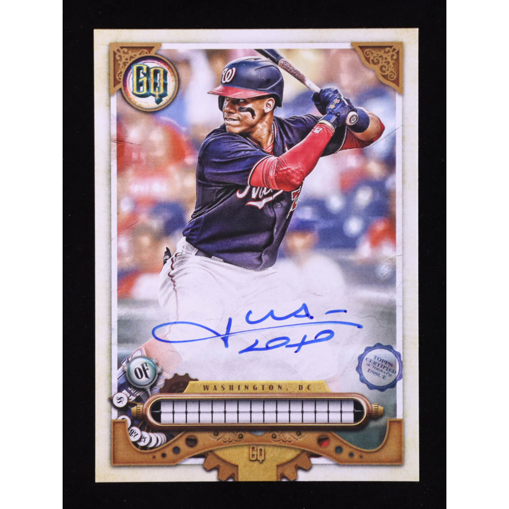 Juan Soto 2022 Topps Gypsy Queen Autographs Missing Nameplate #GQAJS at PristineAuction.com